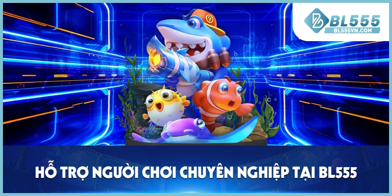 Hỗ trợ người chơi chuyên nghiệp tại BL555